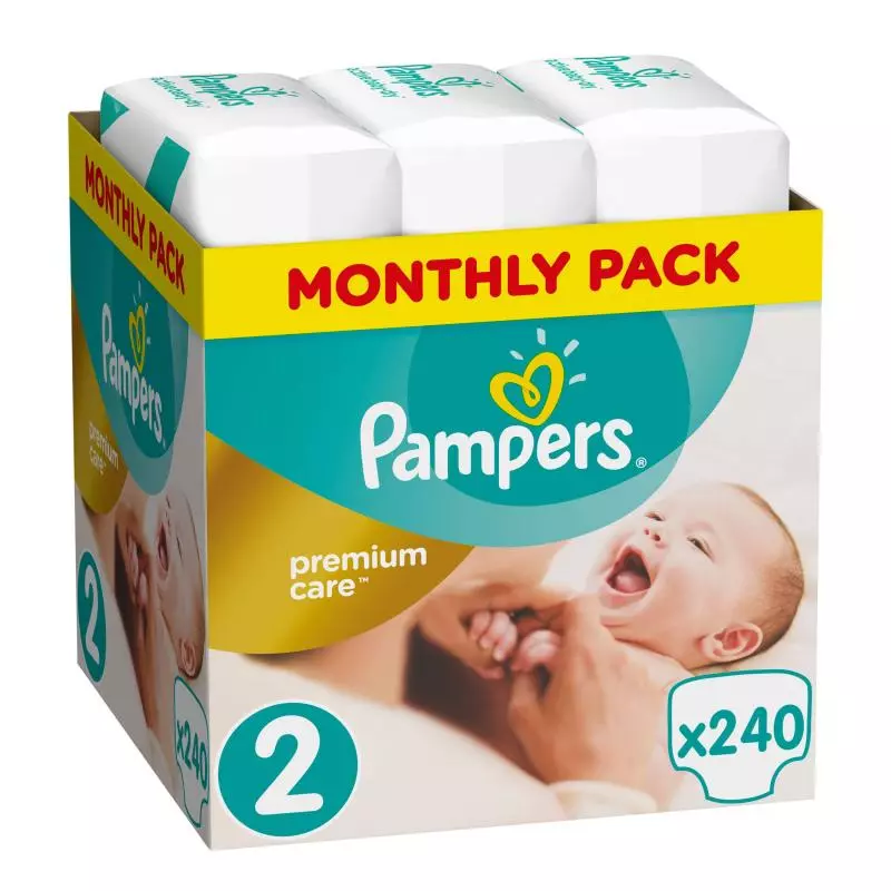 pampers premium care 2 240szt