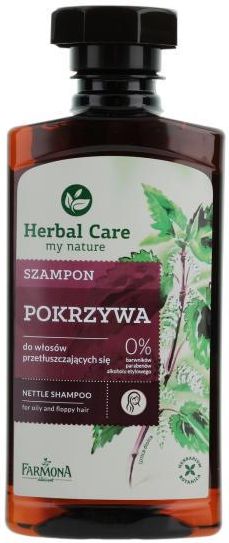 farmona herbal care szampon pokrzywa do włosów przetłuszczających się