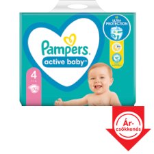 pampers active baby 4 62 szt tesco