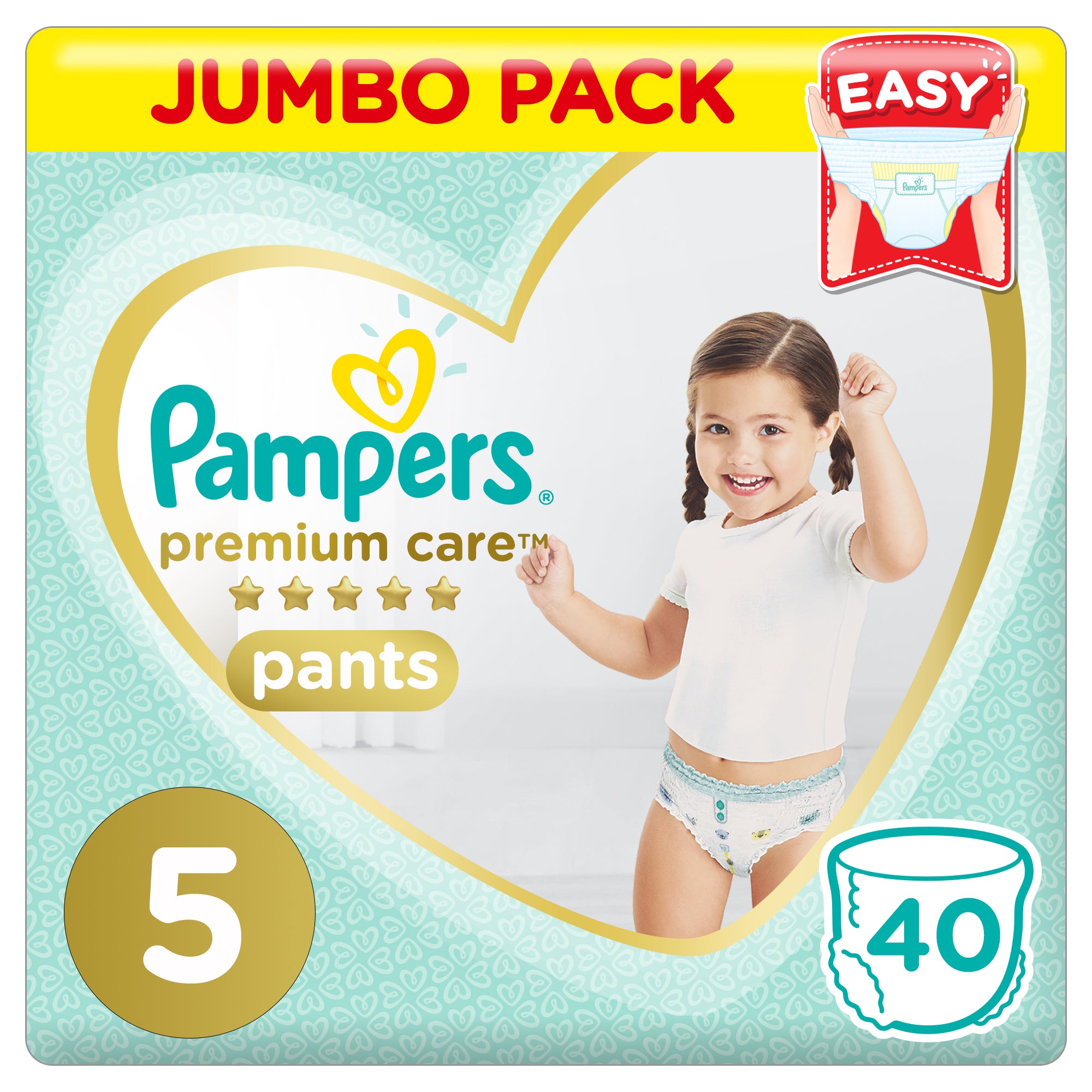 pampers premium care pants 5 80szt