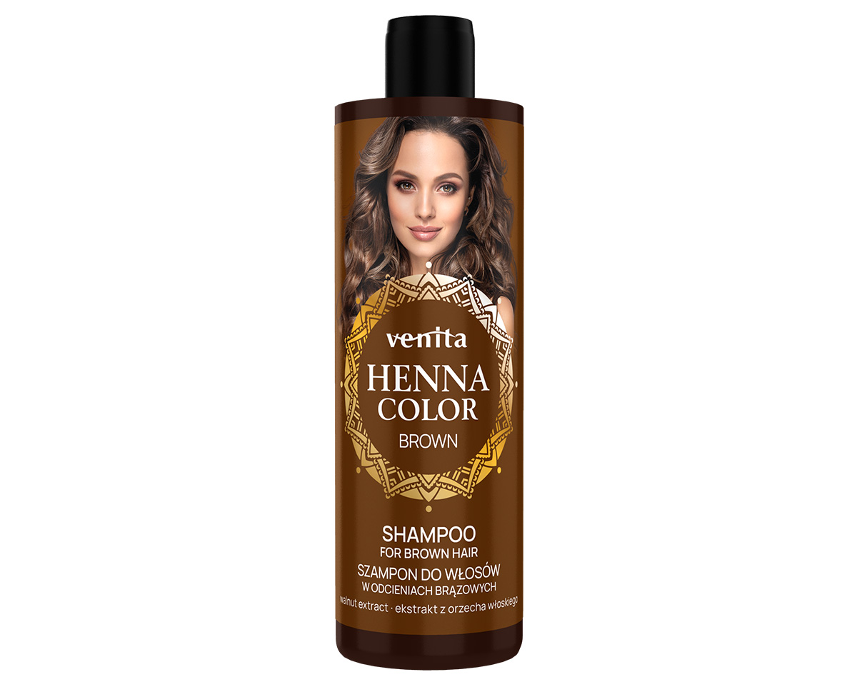 venita henna color szampon do włosów rudych red opinie