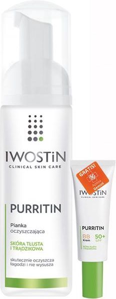 iwostin purritin pianka do mycia twarzy 165ml