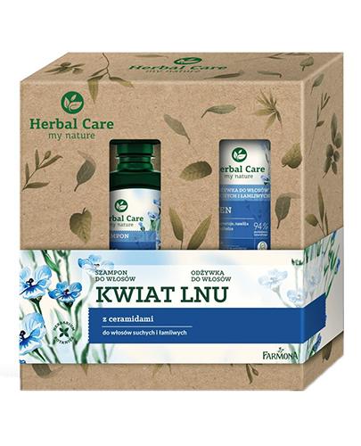 szampon herbal care aloes i kwiat lnu