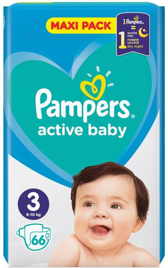 pampers 3 active baby dry ceneo