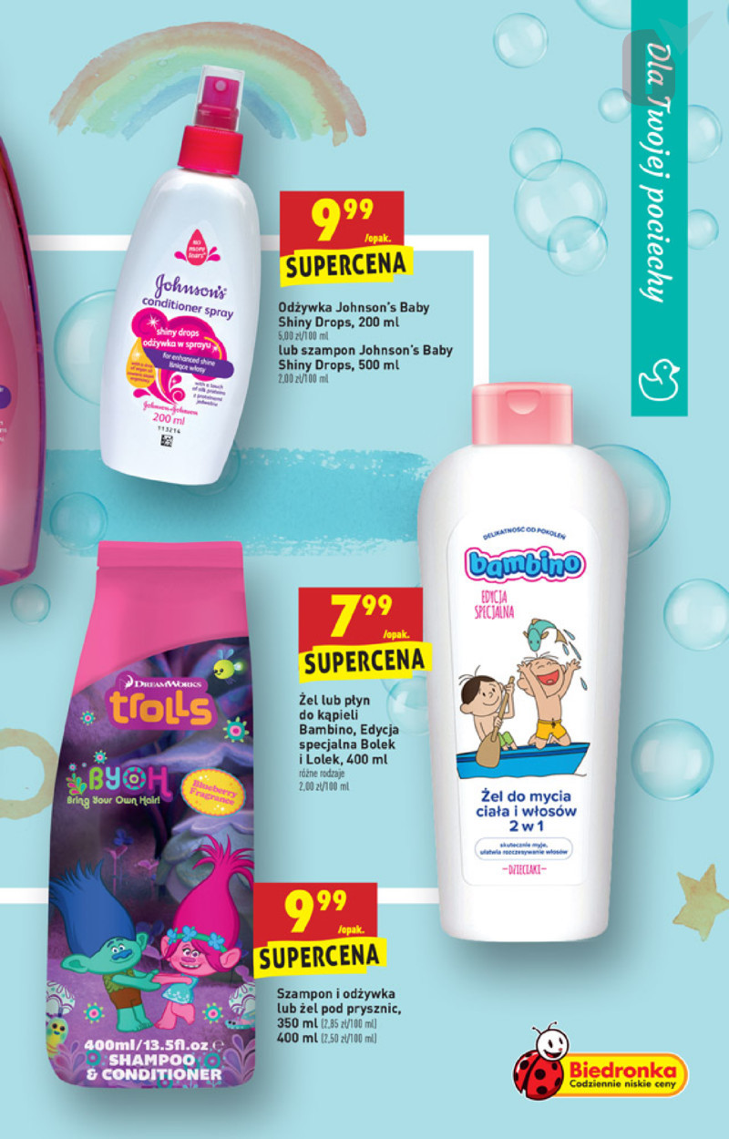 szampon dla dzieci biedronk