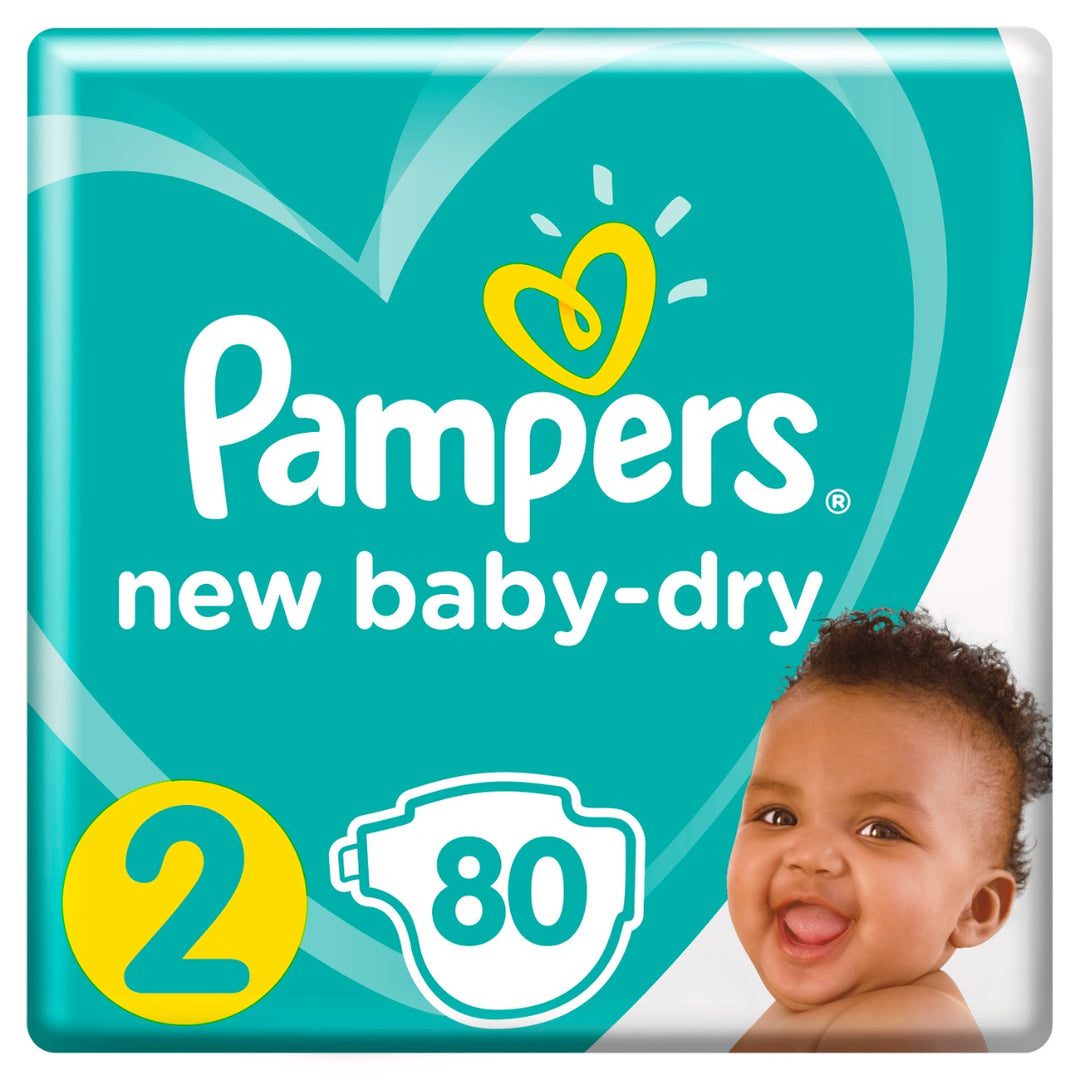 pamper new baby dry 2 80