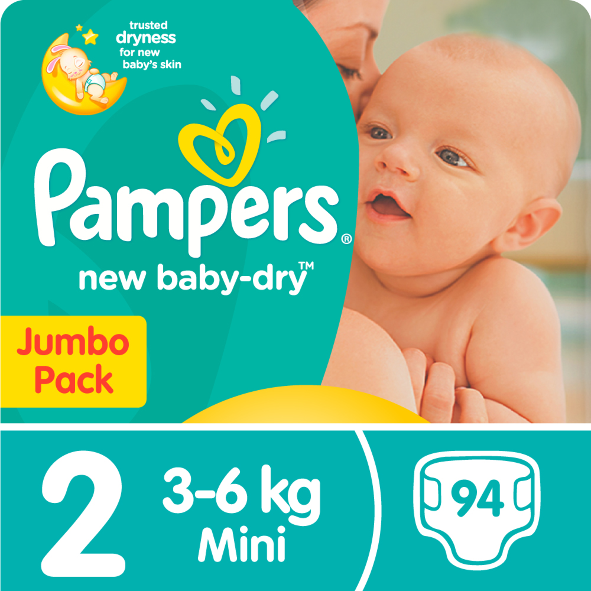 pampers pieluszki new baby 2 mini