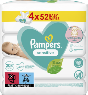 4 pak chusteczki pampers