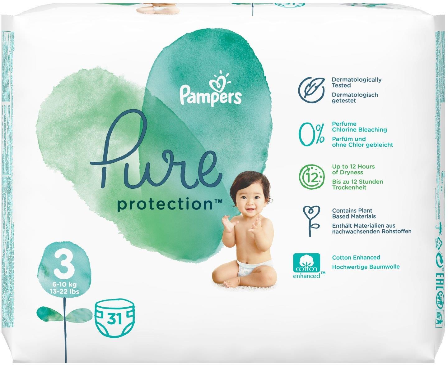 pampers pure protection 3 ceneo