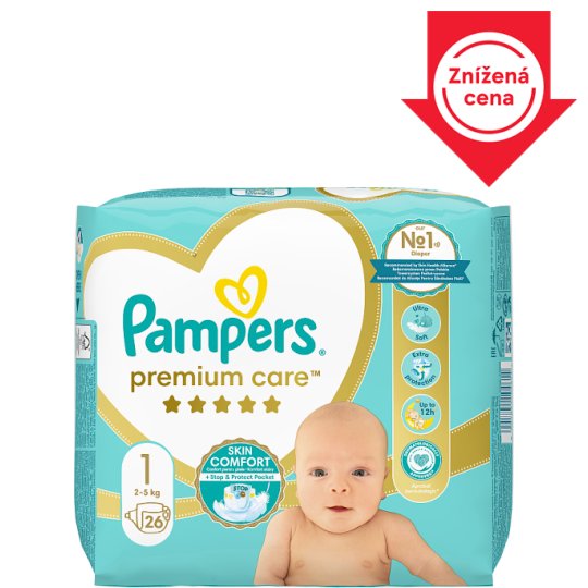 tesco pampers premium care 1 88 szt