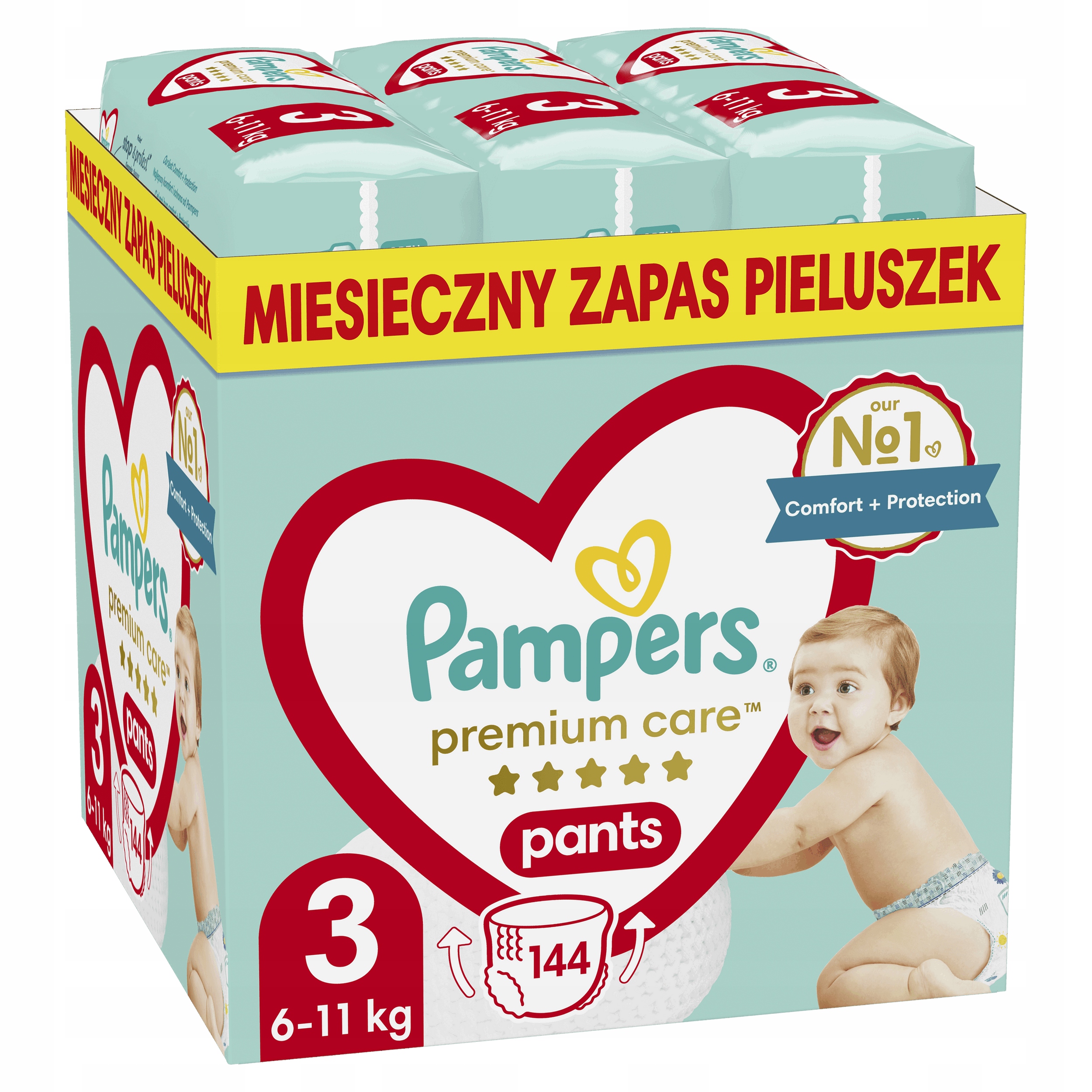 pampers 3 80 sztuk cena