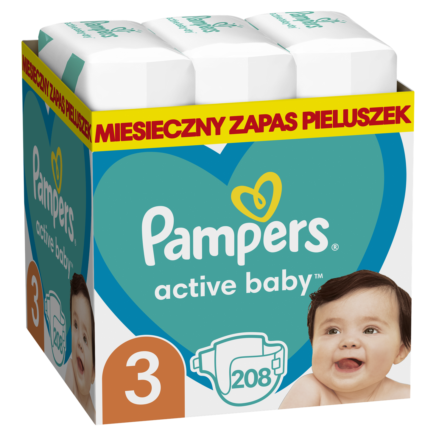 pampers 3 dry active promocja