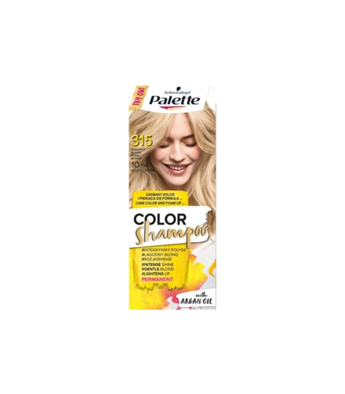 szampon koloryzujący palette perłowy blond