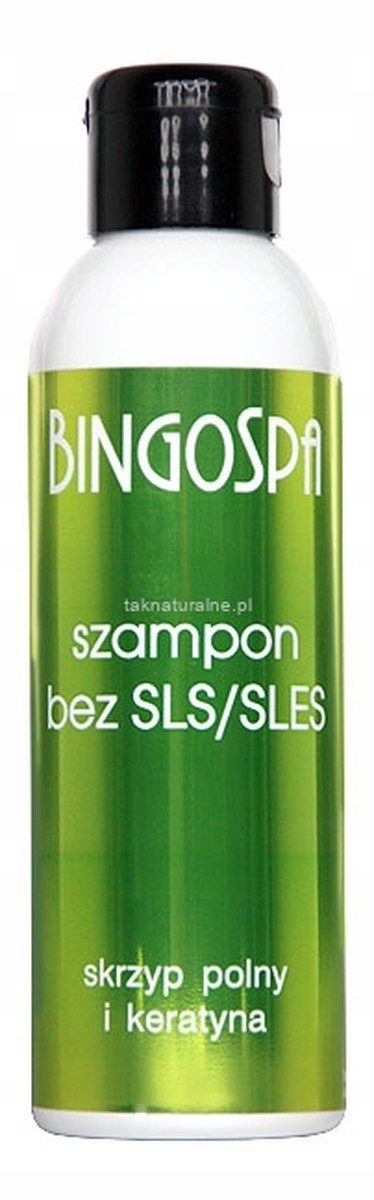 szampon wzmacniający len jagody goji bingo spa