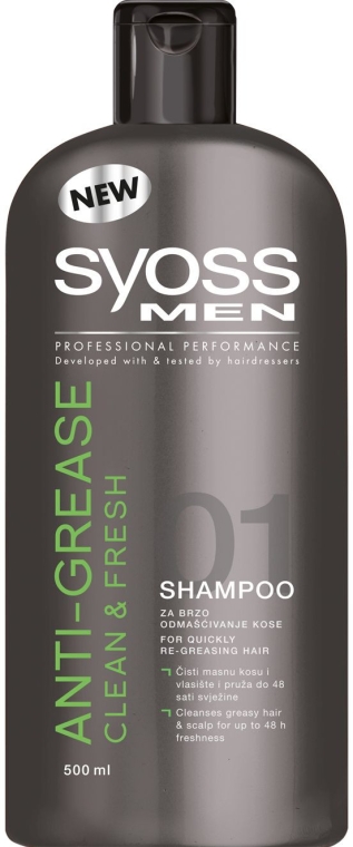 szampon męski do włosów przetłuszczających się