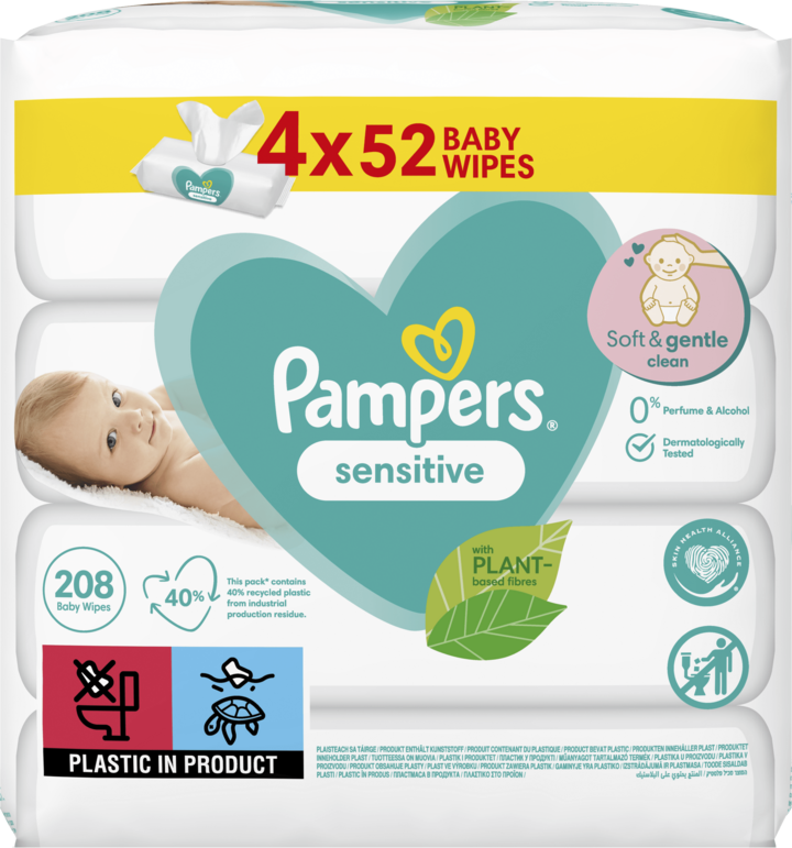 rossman chusteczki pampers 6x64