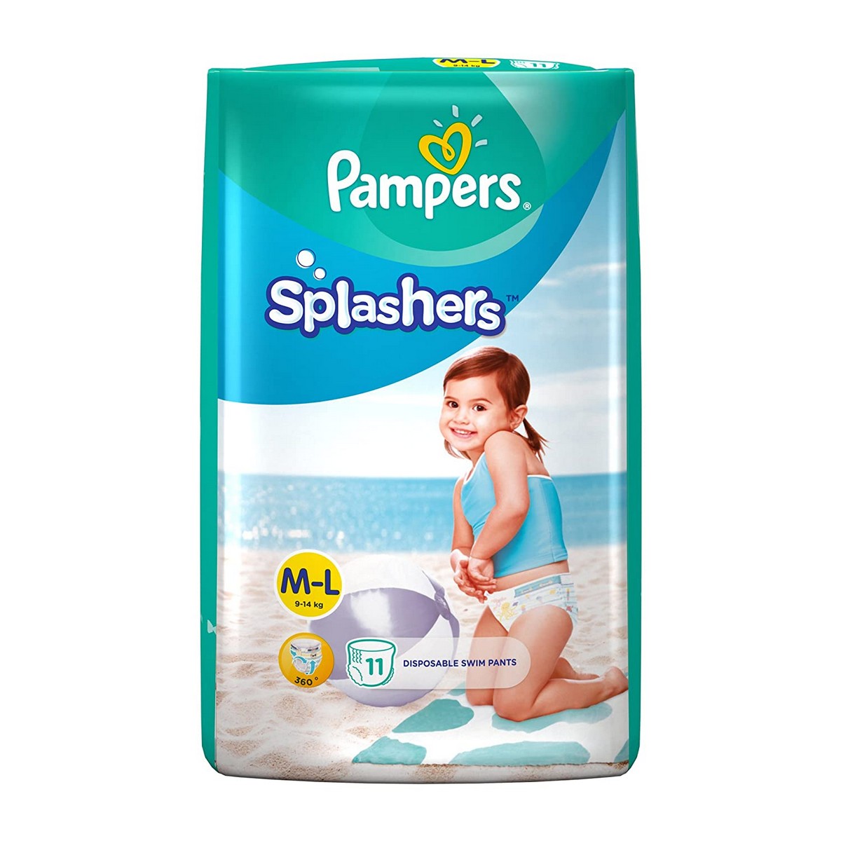 pampers splashers 11