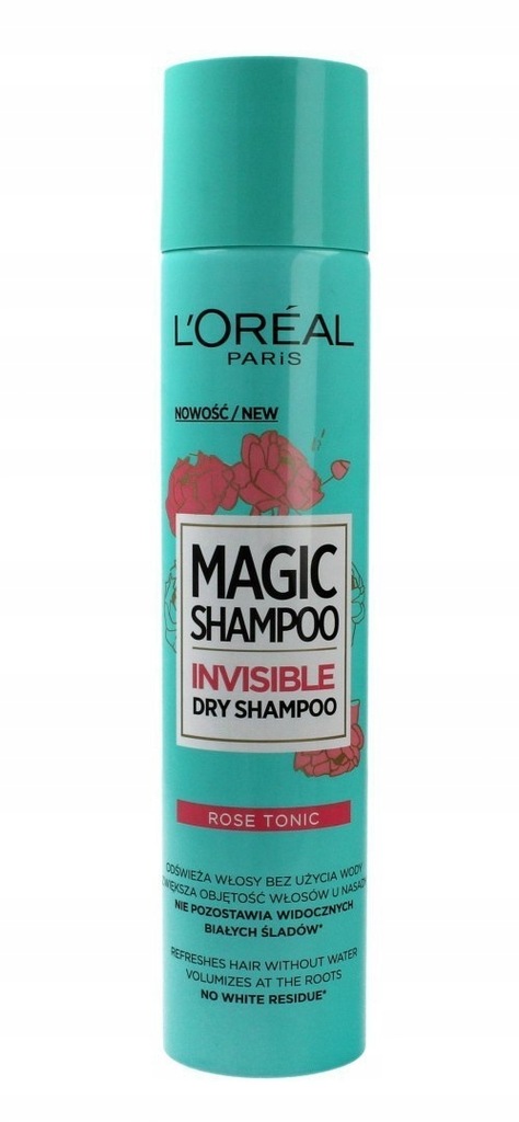 szampon suchy loreal magic rose