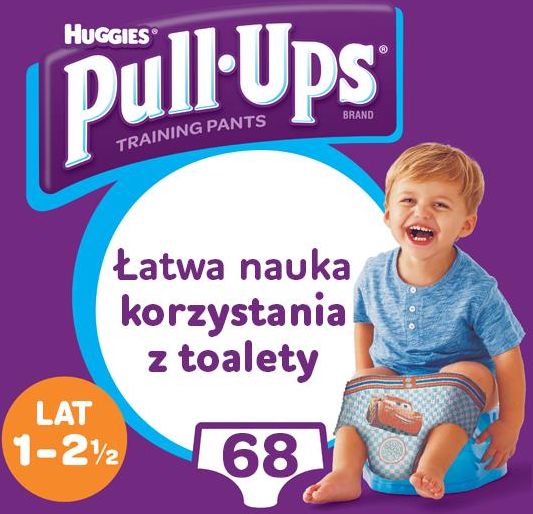 huggies pull-ups pieluchomajtki treningowe rozmiar 4