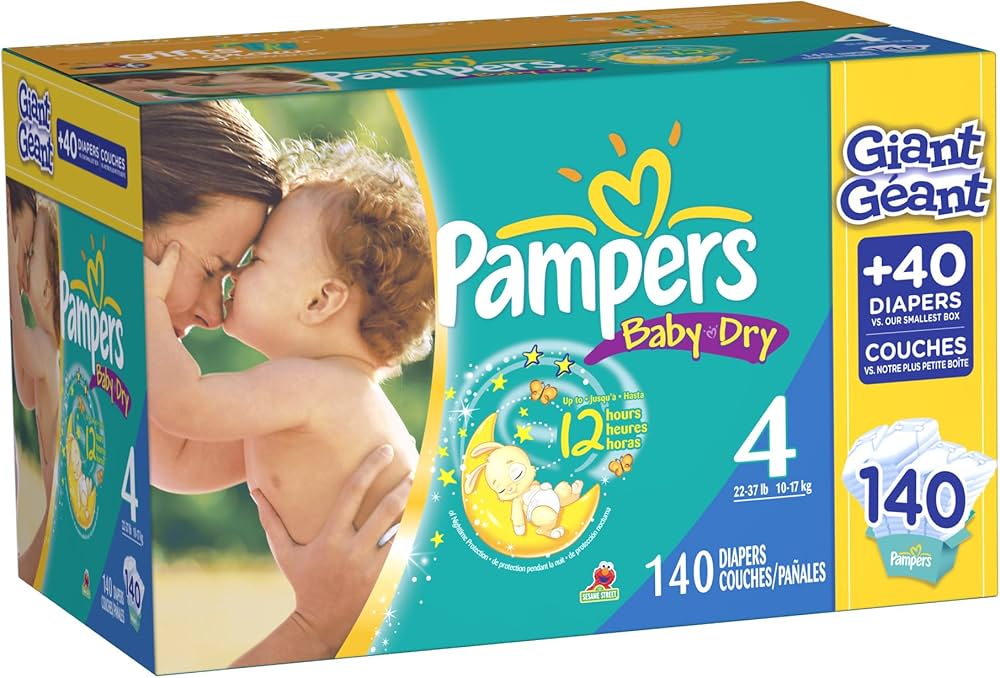 pampers giant pack 4