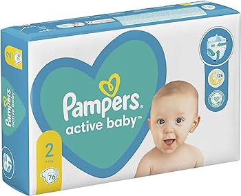 pieluchy pampers 2 szt 76