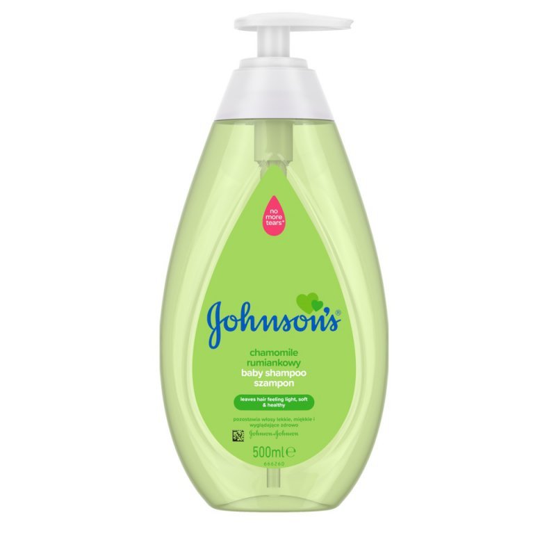 johnson&johnson baby szampon do włosów dla dzieci rumiankowy sklad