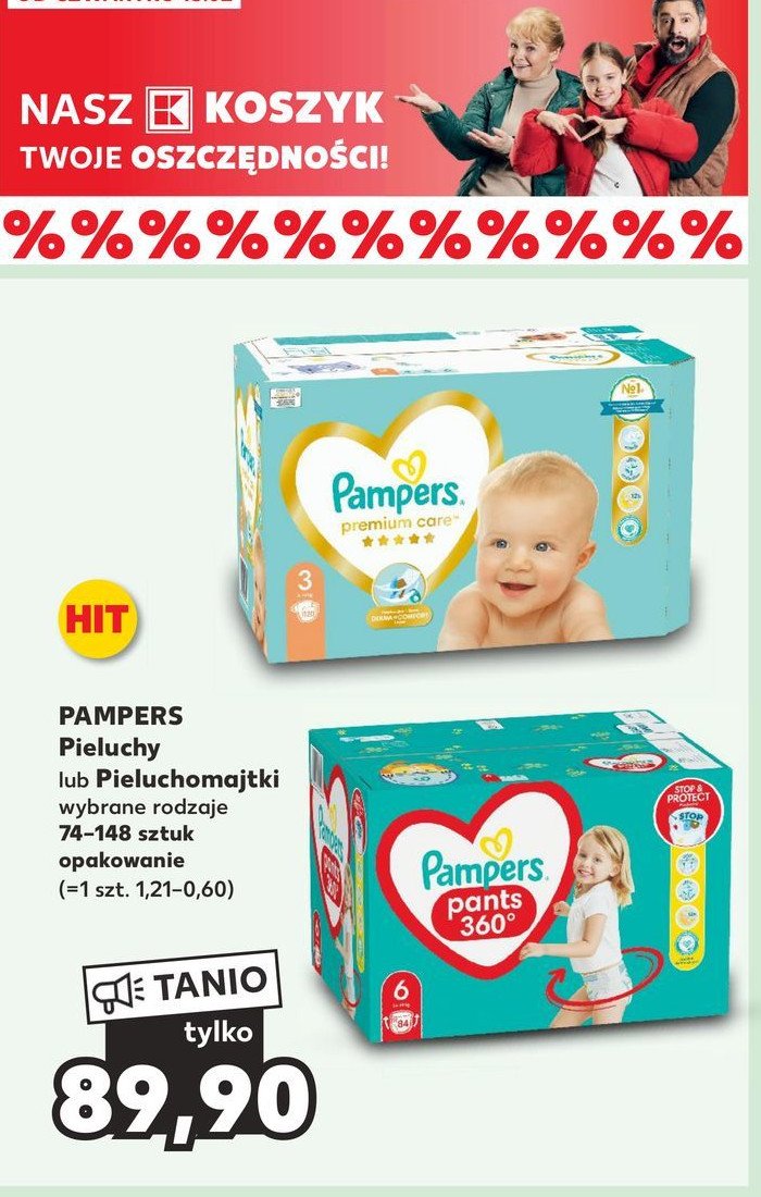 ile kosztuje pampers 1