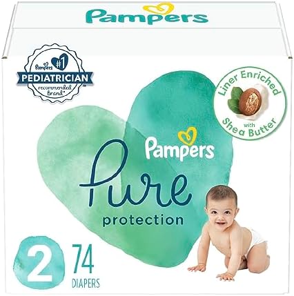 pampers size 2 74 pack