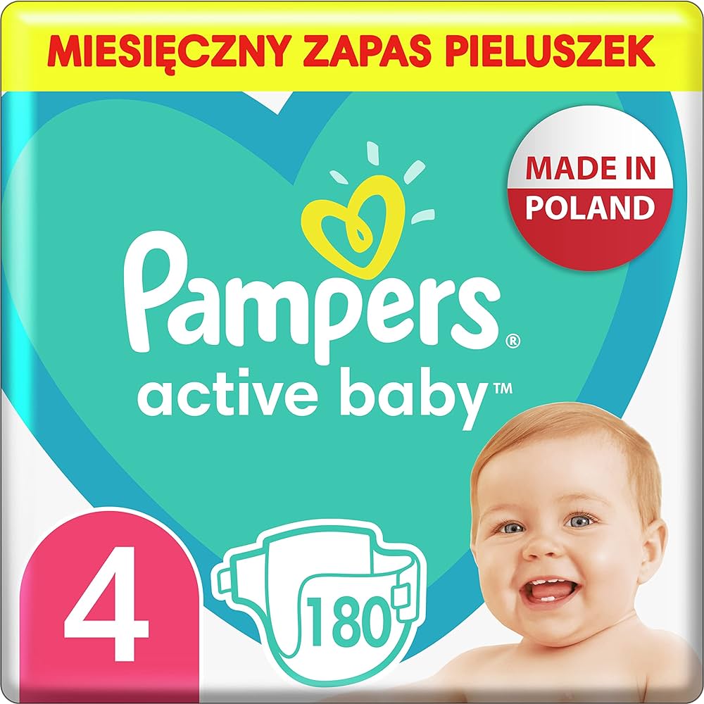 pampers active baby nowe opakowanie