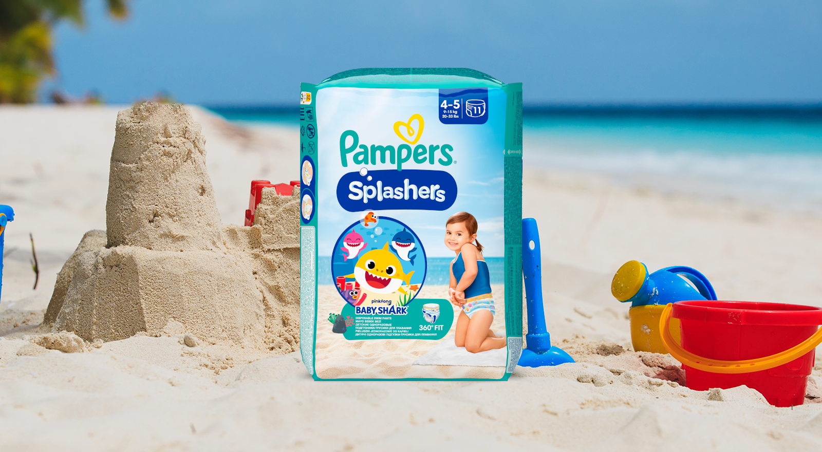 pampers wodny