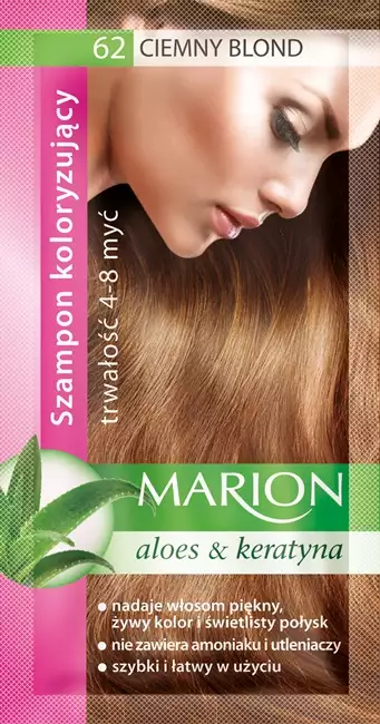 marion szampon koloryzujący 62 ciemny blond