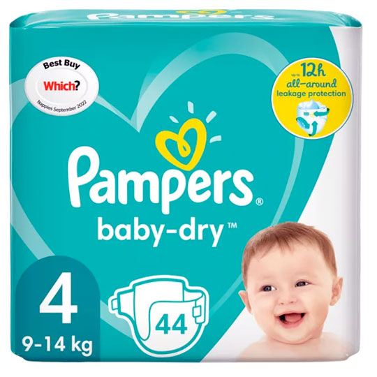 asda pampers size 4