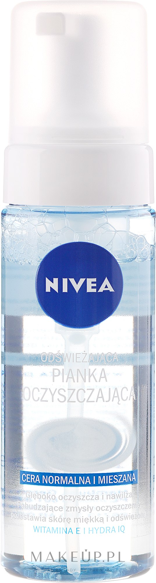 nivea pianka do mycia twarzy do cery suchej