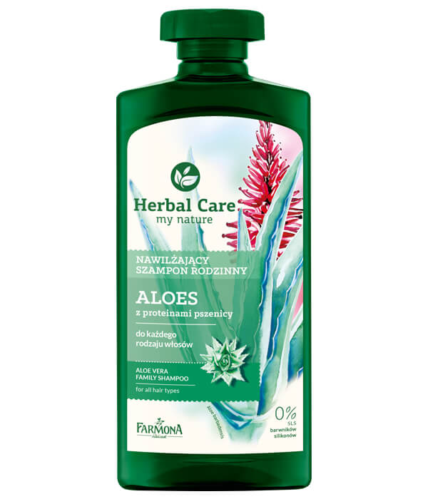 herbal care aloes szampon