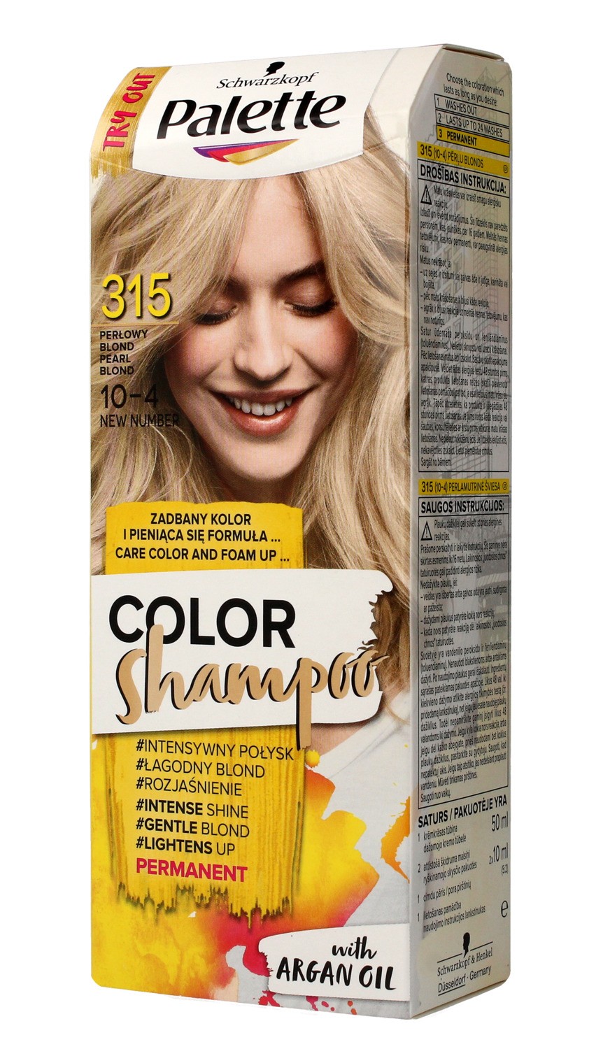 palette szampon sredni blond opinie