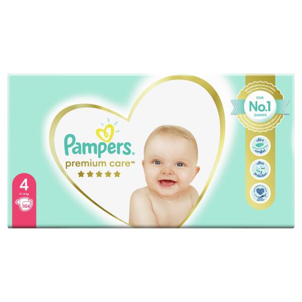 pampers premium carrr 4