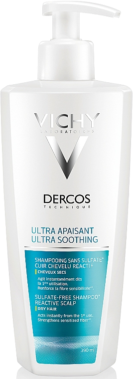 vichy szampon ultra apaisant