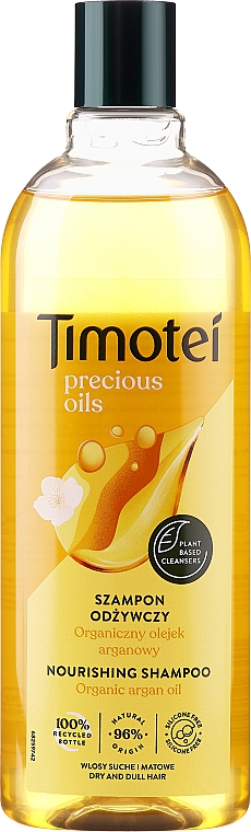 timotei precious oils szampon do włosów cena