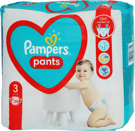 pieluchomajtki pampers 3