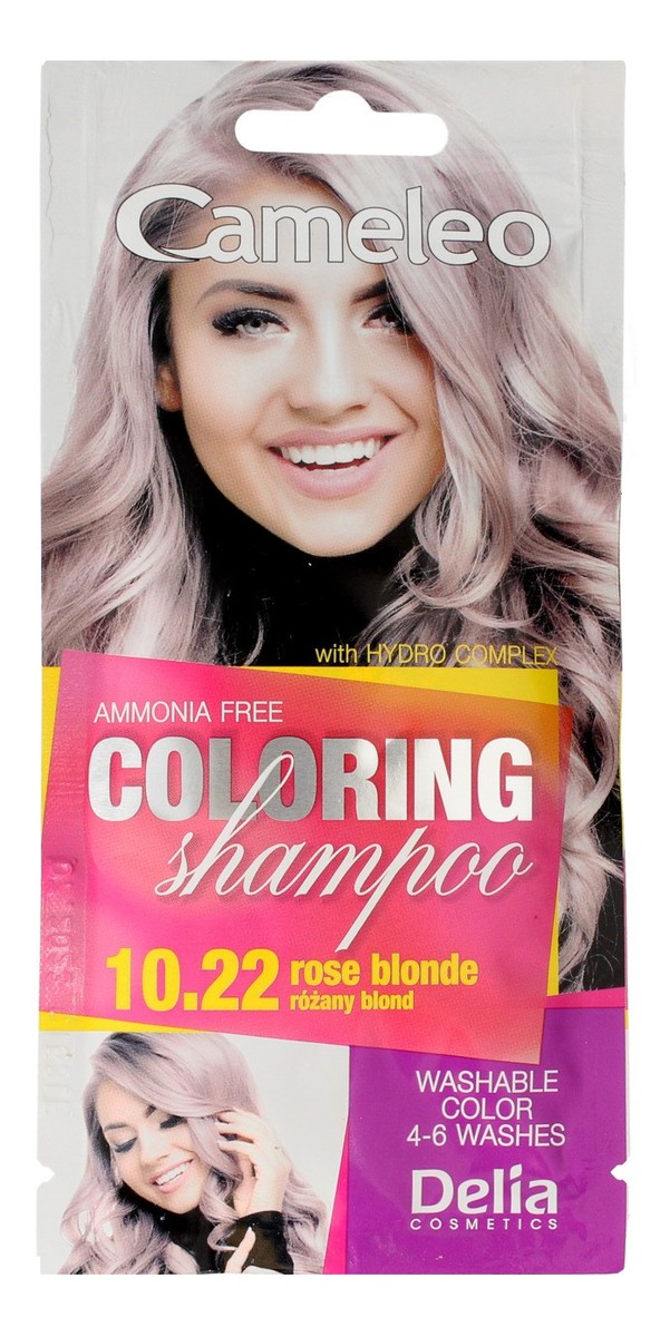 różany blond szampon