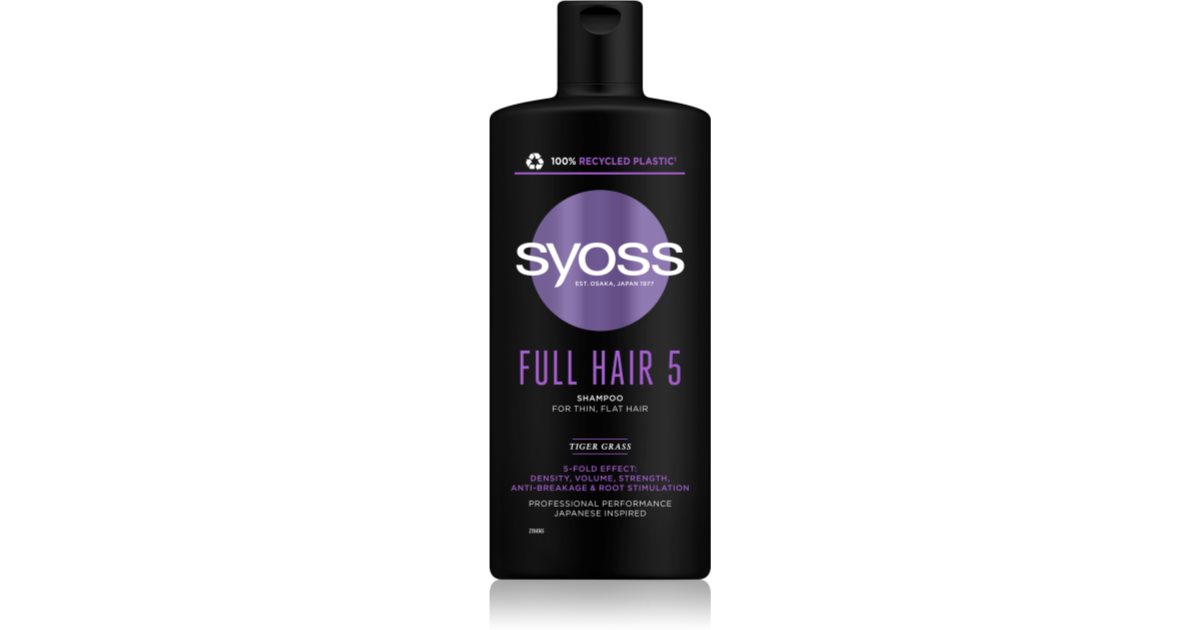 syoss full hair 5 szampon opinie