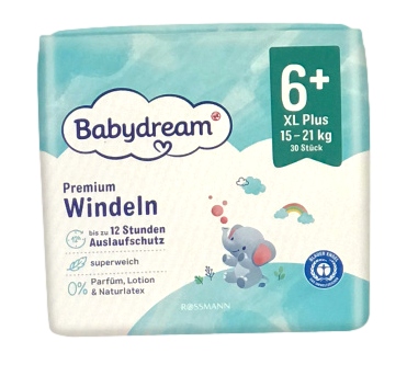 pieluchy babydream 6 plus