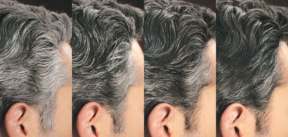 szampon kryjący siwe włosy