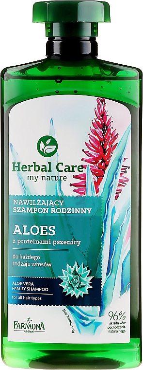 farmona herbal care szampon aloes