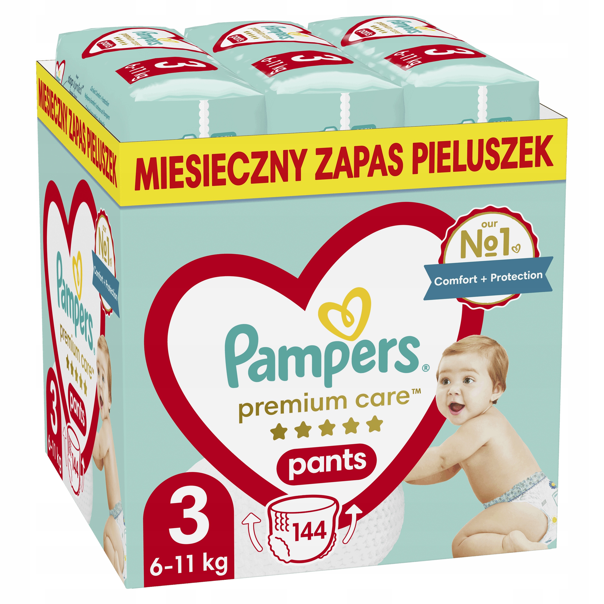 pampers premium care 3 60 szt site allegro.pl