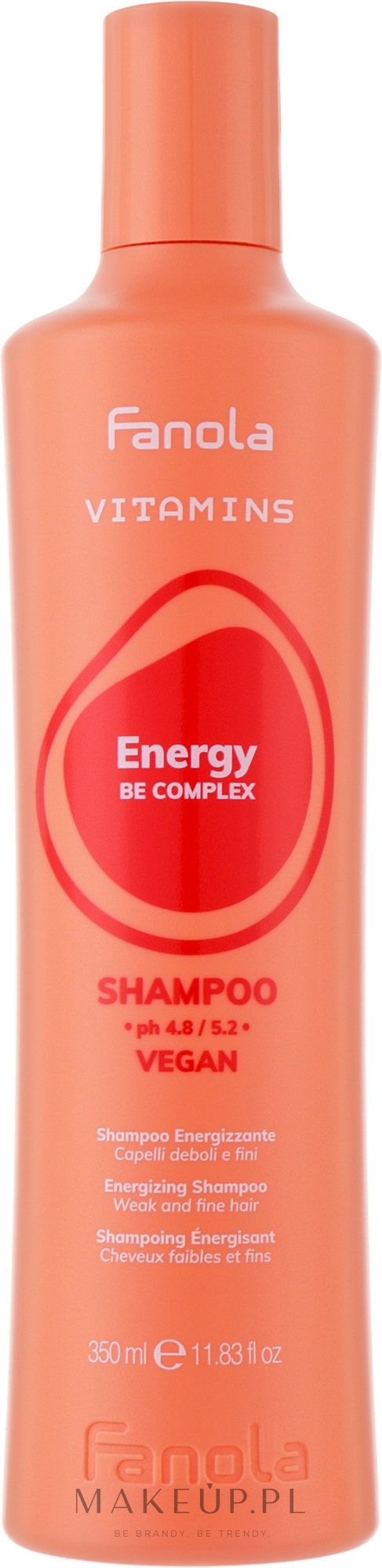 fanola energy szampon energetyzujący opinie