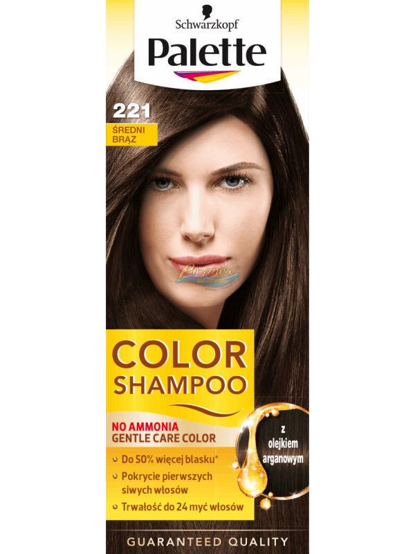 szampon koloryzujący brąz
