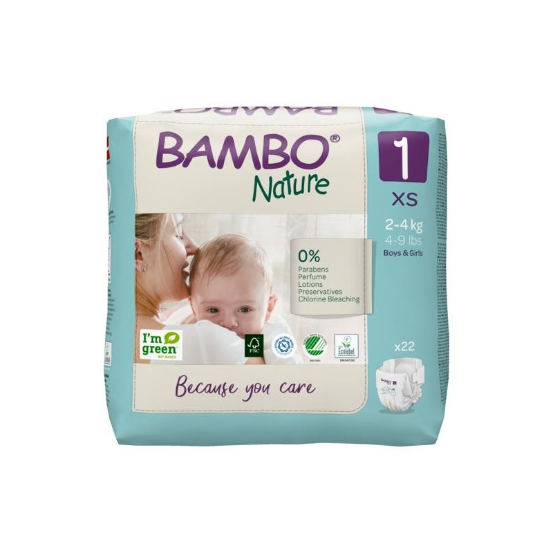 pieluchy bambo nature kompostowalność