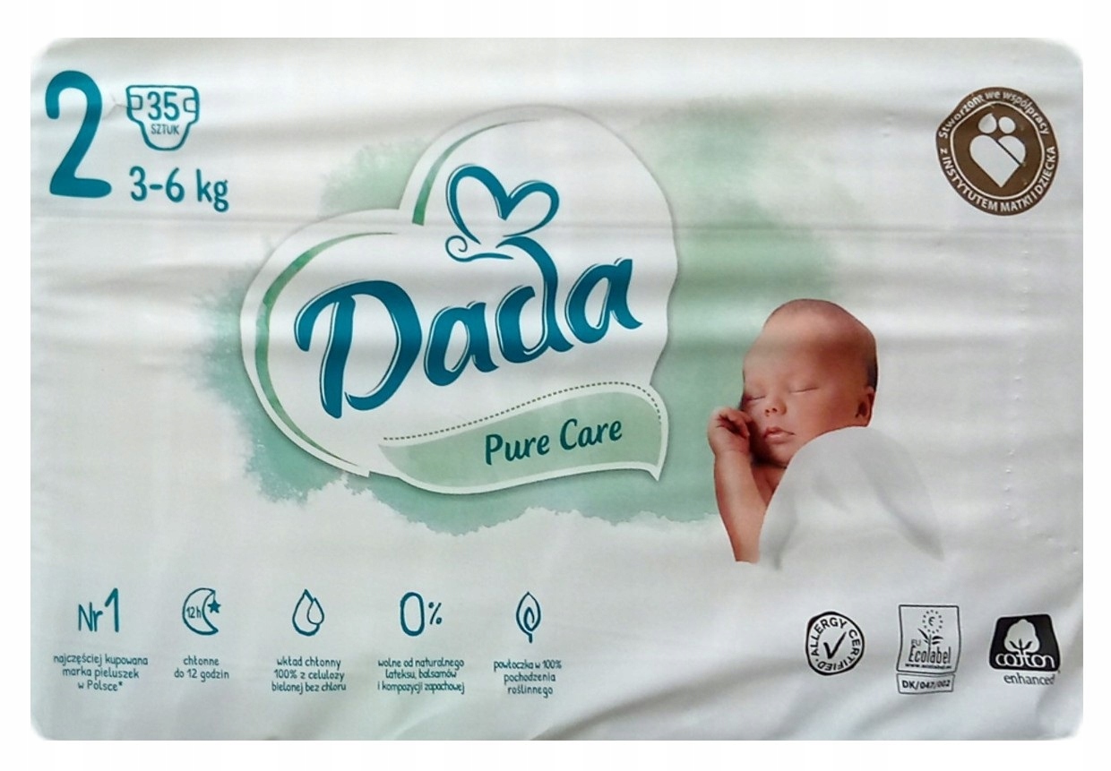 ranking pieluch pampers od 6kg