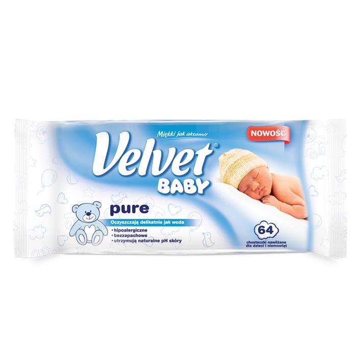 velvethipoalergiczne chusteczki nawilżane velvet baby sensitive sklad